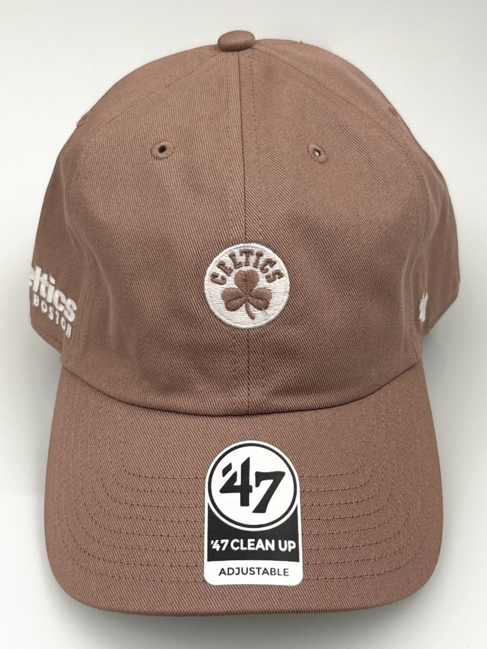 '47 Brand Boston Celtics Clean Up Foundational  Strapback Hat Cap NBA OSFM NWT